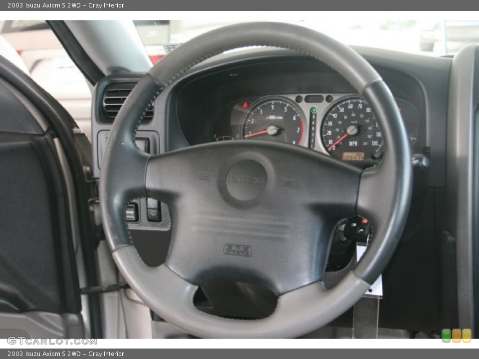 Gray Interior Steering Wheel for the 2003 Isuzu Axiom S 2WD #50817777