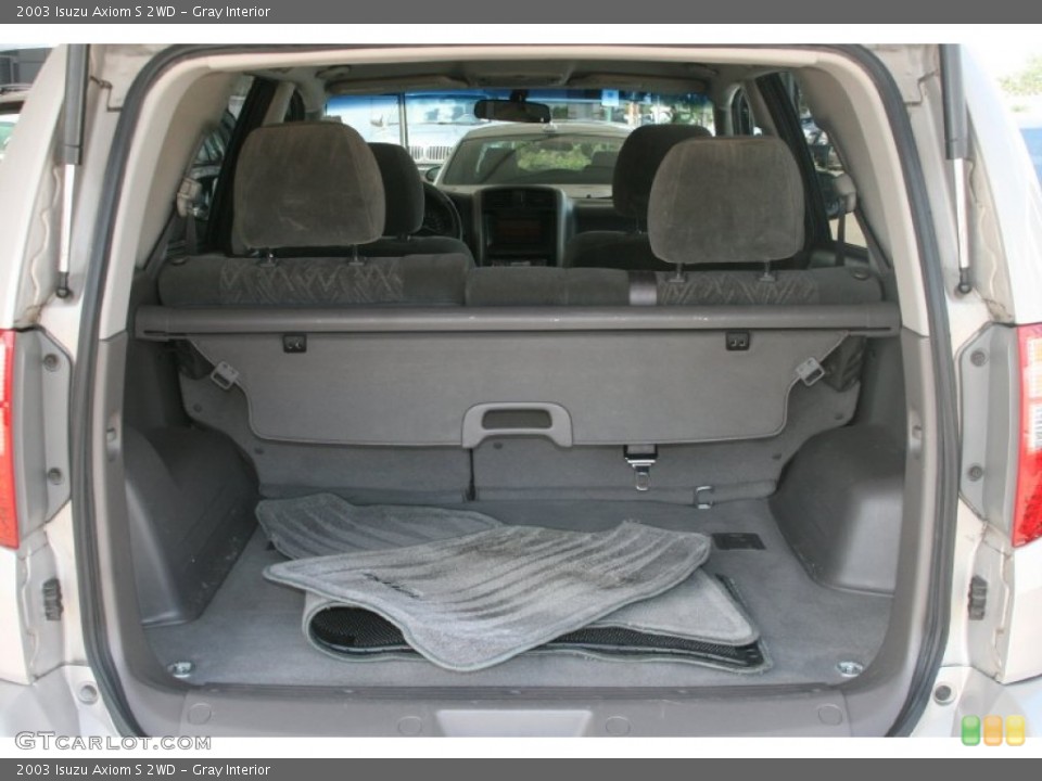 Gray Interior Trunk for the 2003 Isuzu Axiom S 2WD #50817900