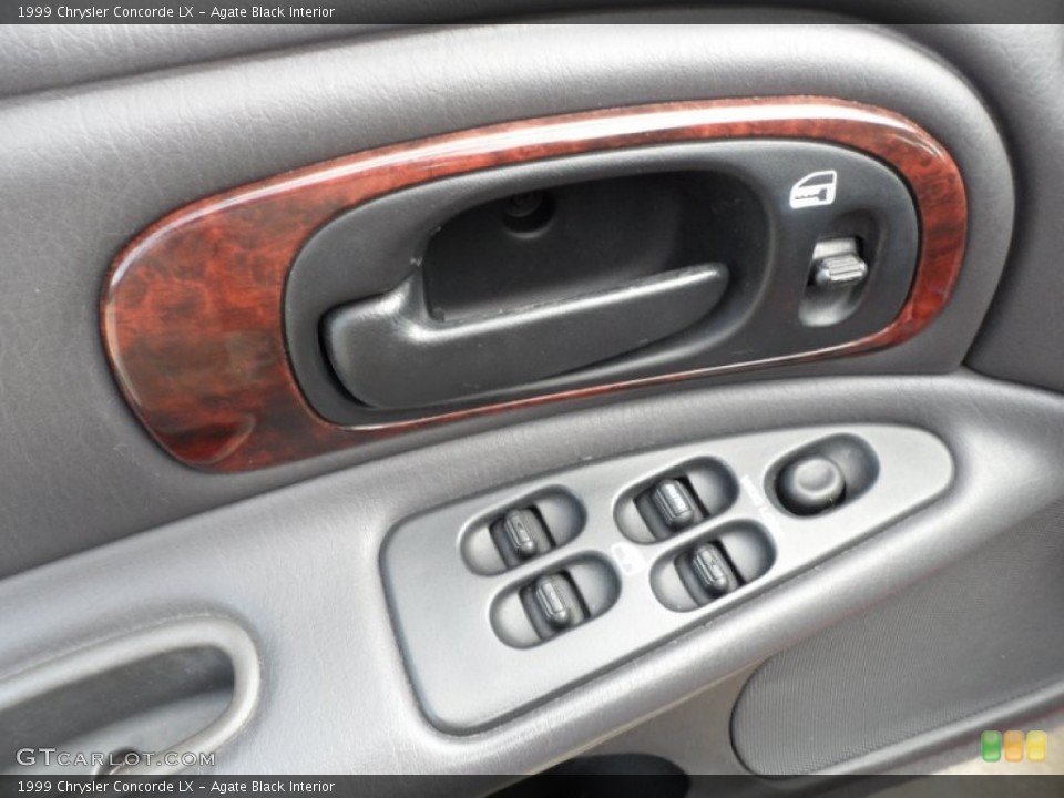 Agate Black Interior Controls for the 1999 Chrysler Concorde LX #50818689