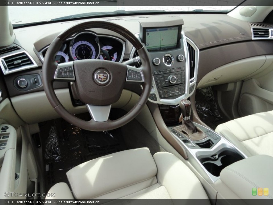 Shale/Brownstone Interior Dashboard for the 2011 Cadillac SRX 4 V6 AWD #50822385