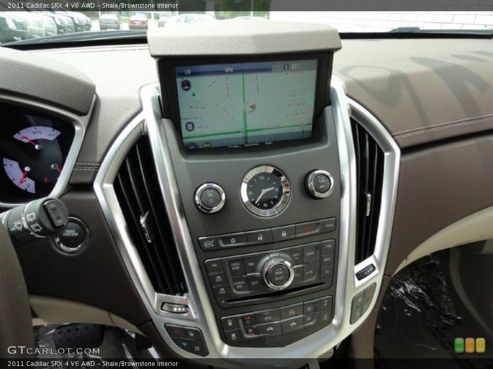 Shale/Brownstone Interior Controls for the 2011 Cadillac SRX 4 V6 AWD #50822514