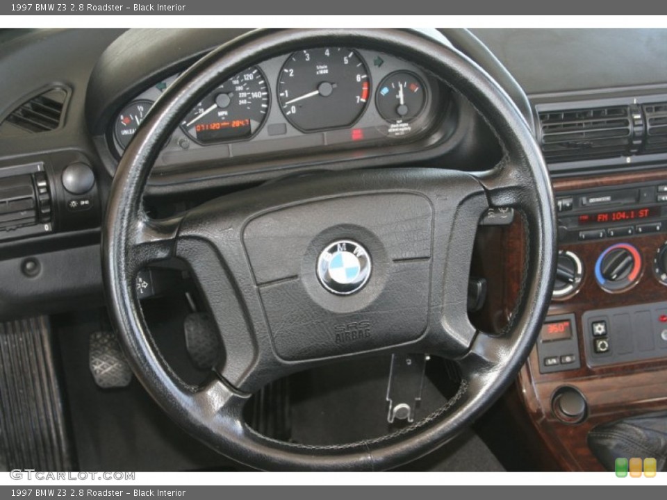 Black Interior Steering Wheel for the 1997 BMW Z3 2.8 Roadster #50822790