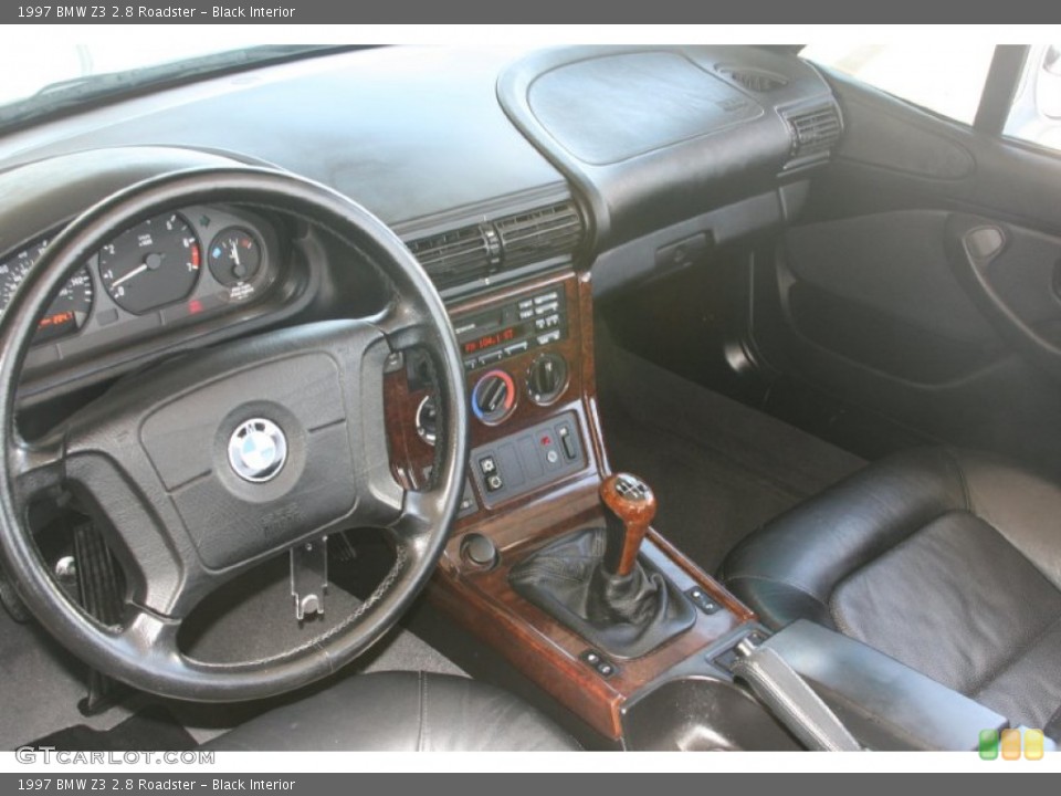 Black Interior Dashboard for the 1997 BMW Z3 2.8 Roadster #50822811