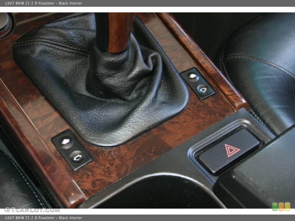 Black Interior Controls for the 1997 BMW Z3 2.8 Roadster #50823021