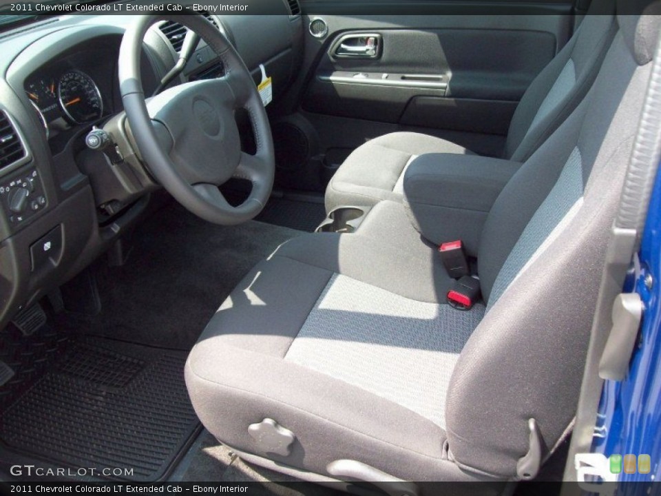 Ebony Interior Photo for the 2011 Chevrolet Colorado LT Extended Cab #50824566