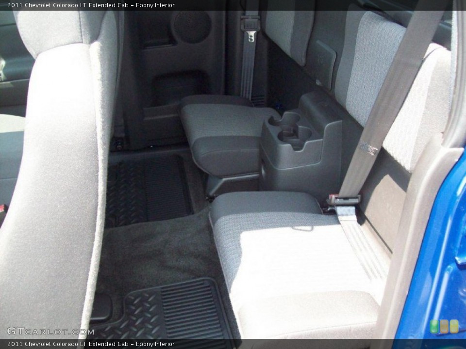 Ebony Interior Photo for the 2011 Chevrolet Colorado LT Extended Cab #50824578