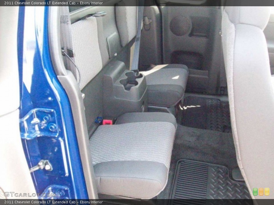 Ebony Interior Photo for the 2011 Chevrolet Colorado LT Extended Cab #50824590