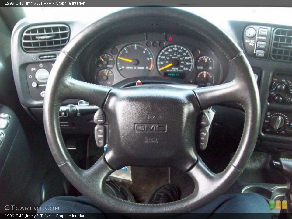 Graphite Interior Steering Wheel for the 1999 GMC Jimmy SLT 4x4 #50825025