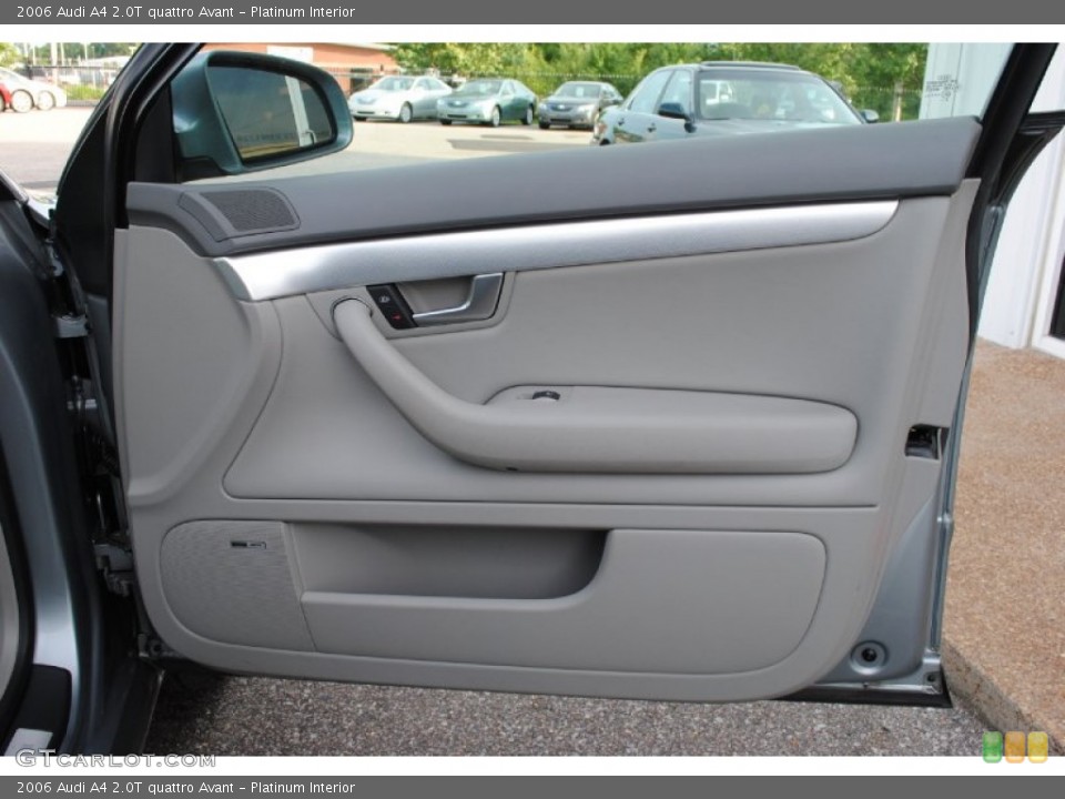 Platinum Interior Door Panel for the 2006 Audi A4 2.0T quattro Avant #50826816