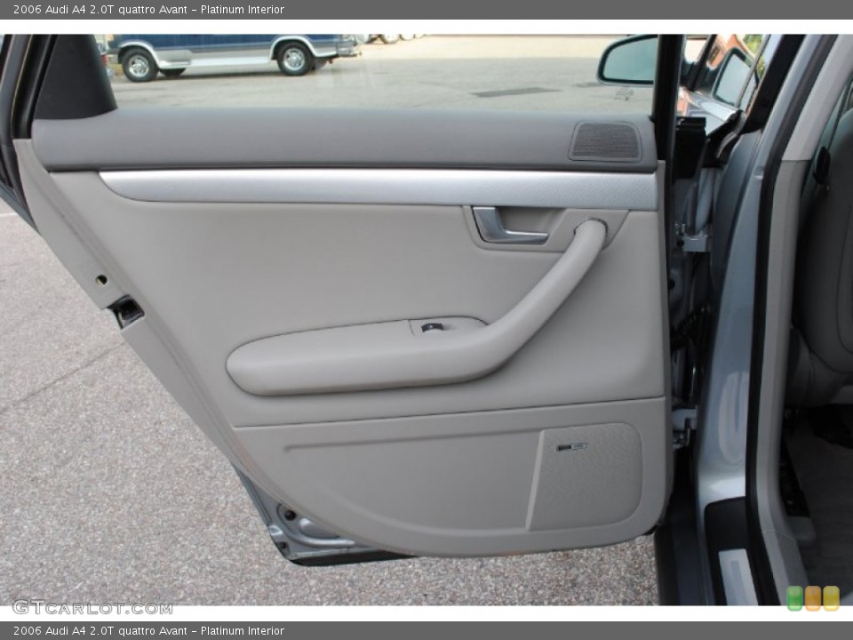 Platinum Interior Door Panel for the 2006 Audi A4 2.0T quattro Avant #50826825