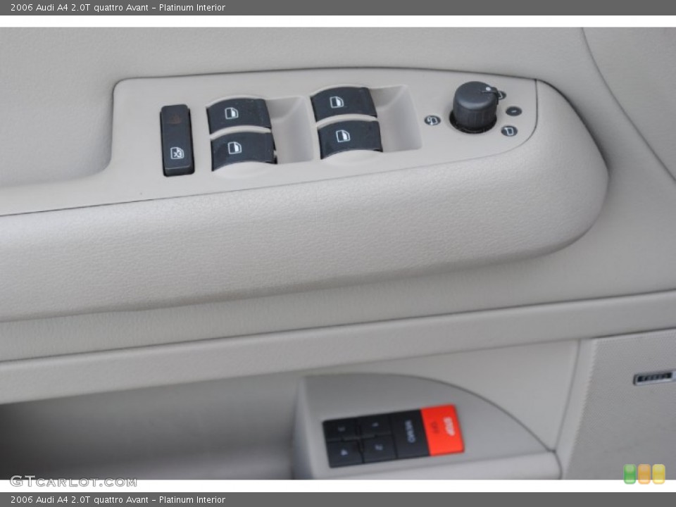Platinum Interior Controls for the 2006 Audi A4 2.0T quattro Avant #50826834