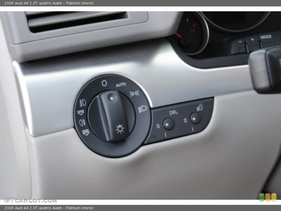 Platinum Interior Controls for the 2006 Audi A4 2.0T quattro Avant #50826840