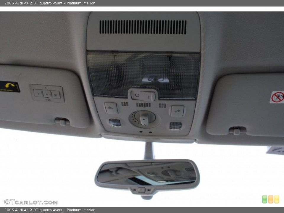 Platinum Interior Controls for the 2006 Audi A4 2.0T quattro Avant #50826849