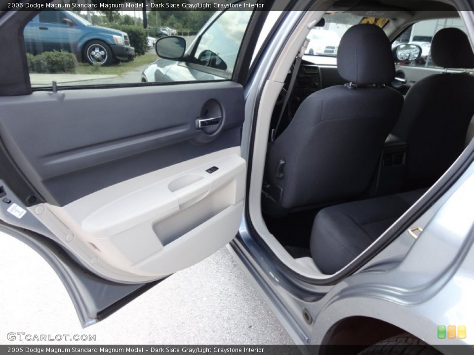 Dark Slate Gray/Light Graystone Interior Door Panel for the 2006 Dodge Magnum  #50827065