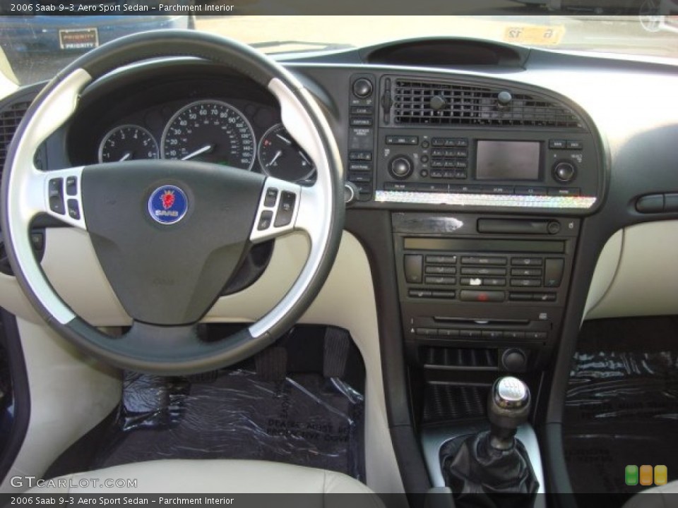 Parchment Interior Dashboard for the 2006 Saab 9-3 Aero Sport Sedan #50828799