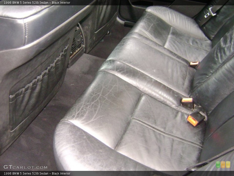 Black Interior Photo for the 1998 BMW 5 Series 528i Sedan #50829228