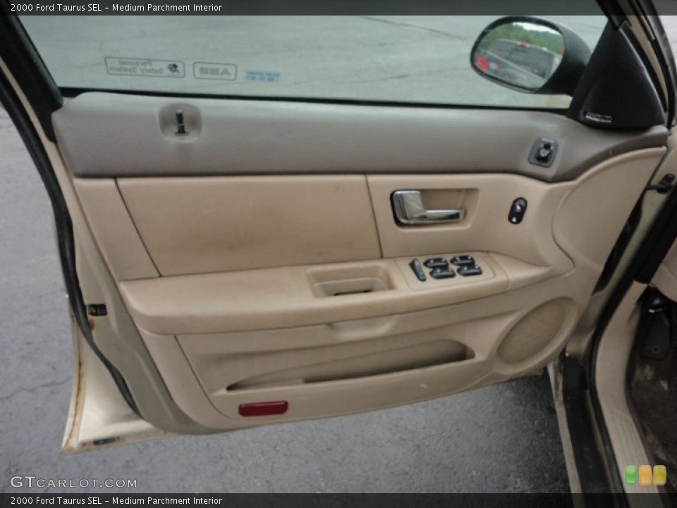 Medium Parchment Interior Door Panel for the 2000 Ford Taurus SEL #50830125
