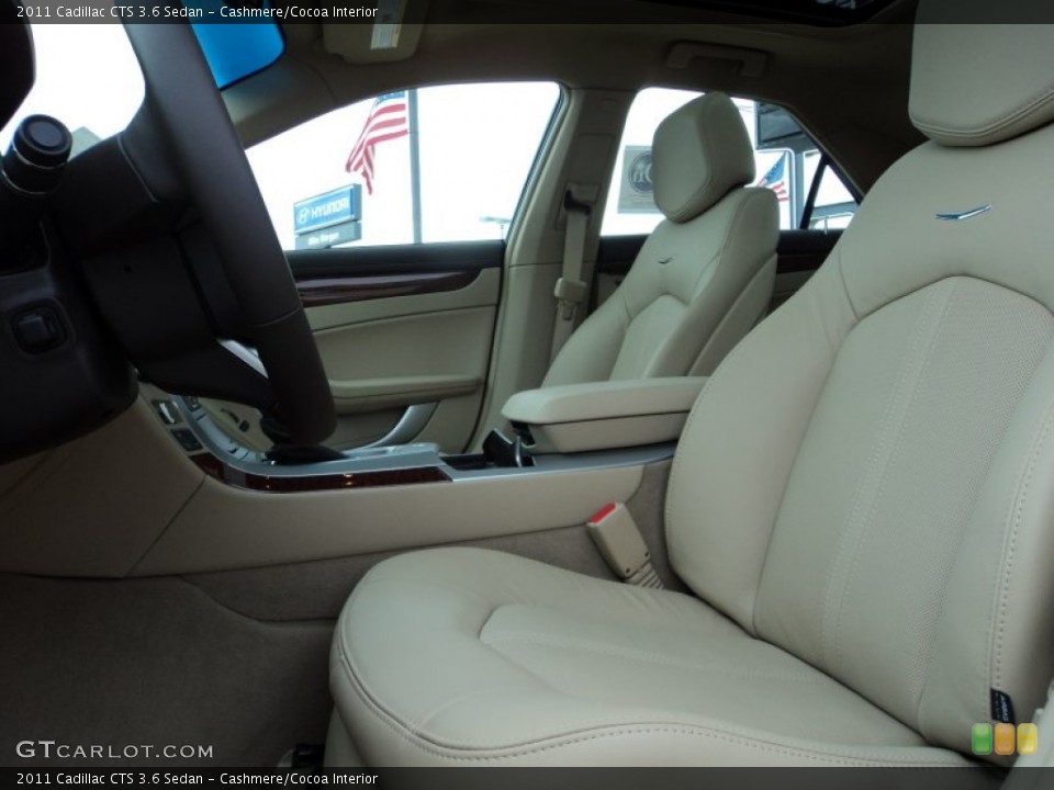 Cashmere/Cocoa Interior Photo for the 2011 Cadillac CTS 3.6 Sedan #50832768