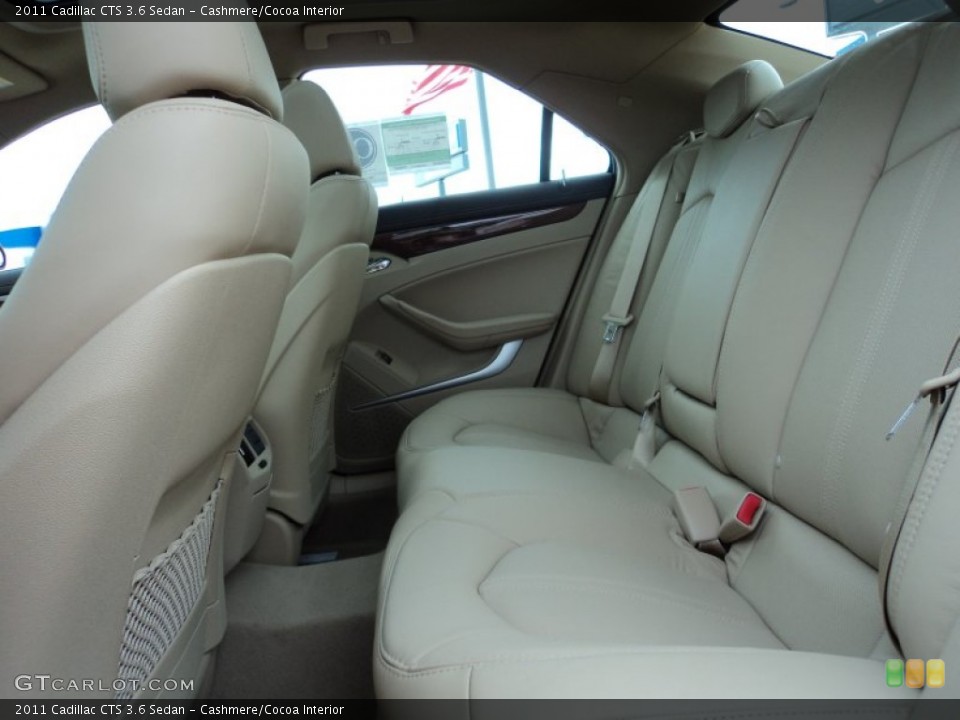 Cashmere/Cocoa Interior Photo for the 2011 Cadillac CTS 3.6 Sedan #50832783