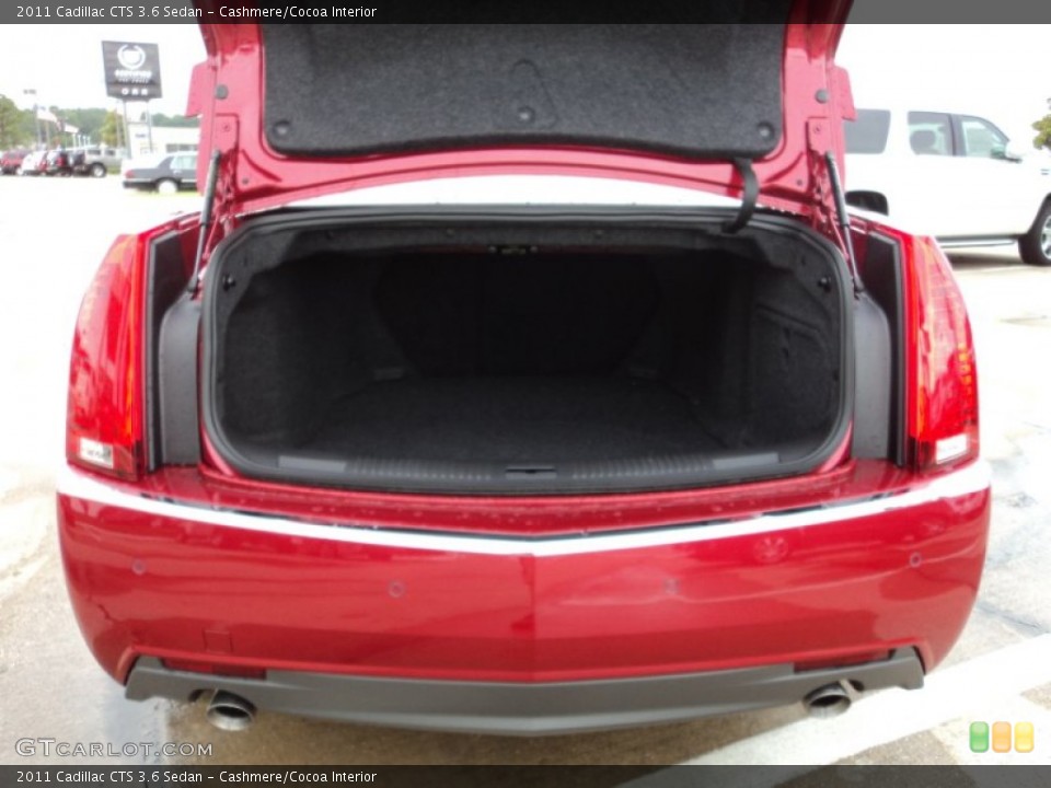 Cashmere/Cocoa Interior Trunk for the 2011 Cadillac CTS 3.6 Sedan #50832798