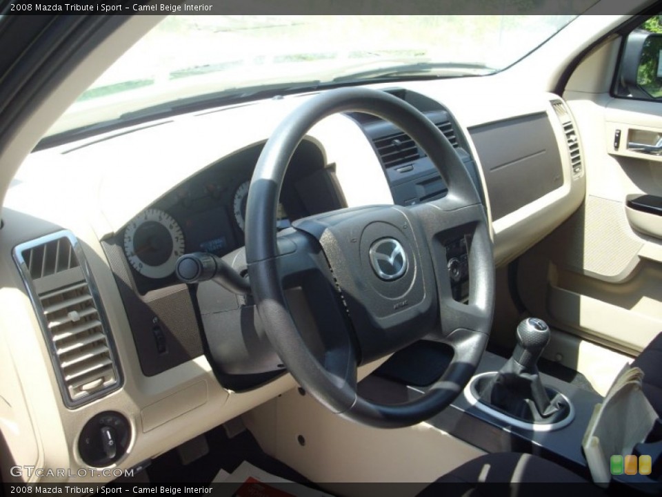 Camel Beige Interior Photo for the 2008 Mazda Tribute i Sport #50833977