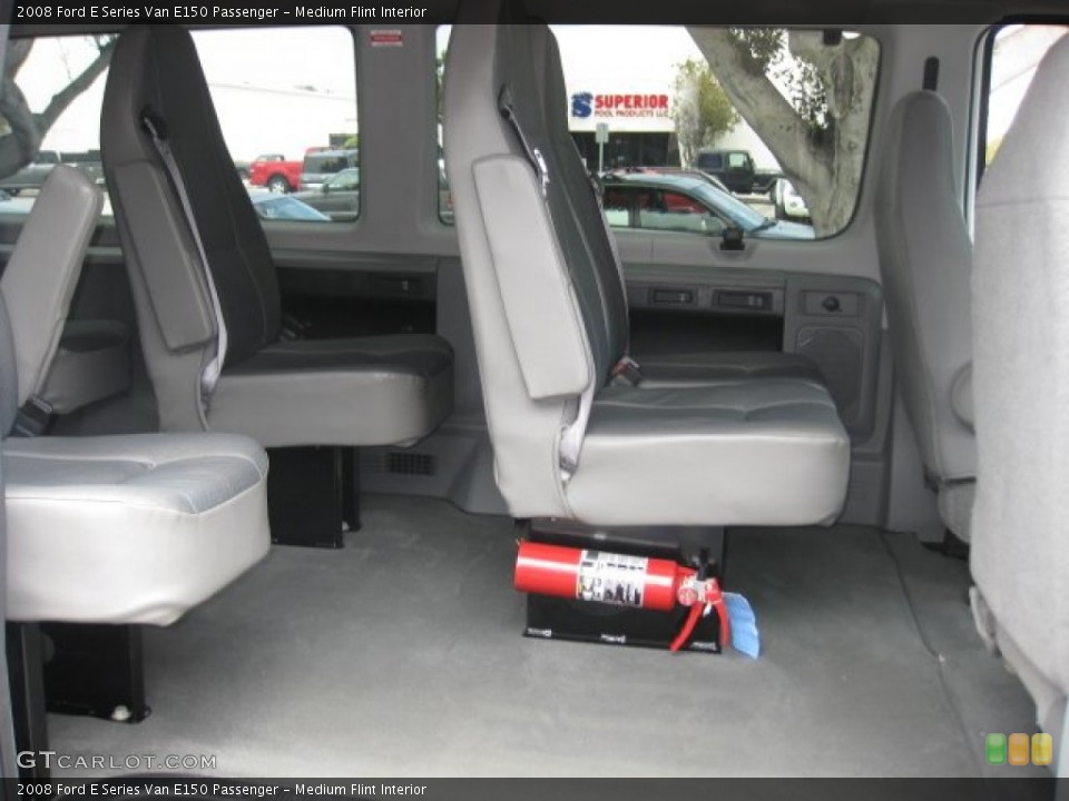 Medium Flint Interior Photo for the 2008 Ford E Series Van E150 Passenger #50835678