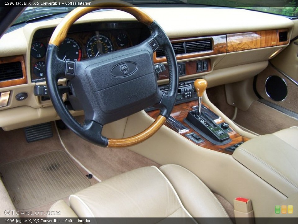 Coffee Interior Prime Interior for the 1996 Jaguar XJ XJS Convertible #50836230