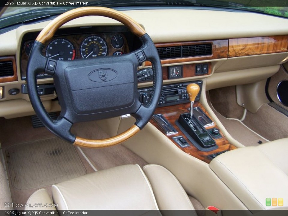 Coffee Interior Dashboard for the 1996 Jaguar XJ XJS Convertible #50836377