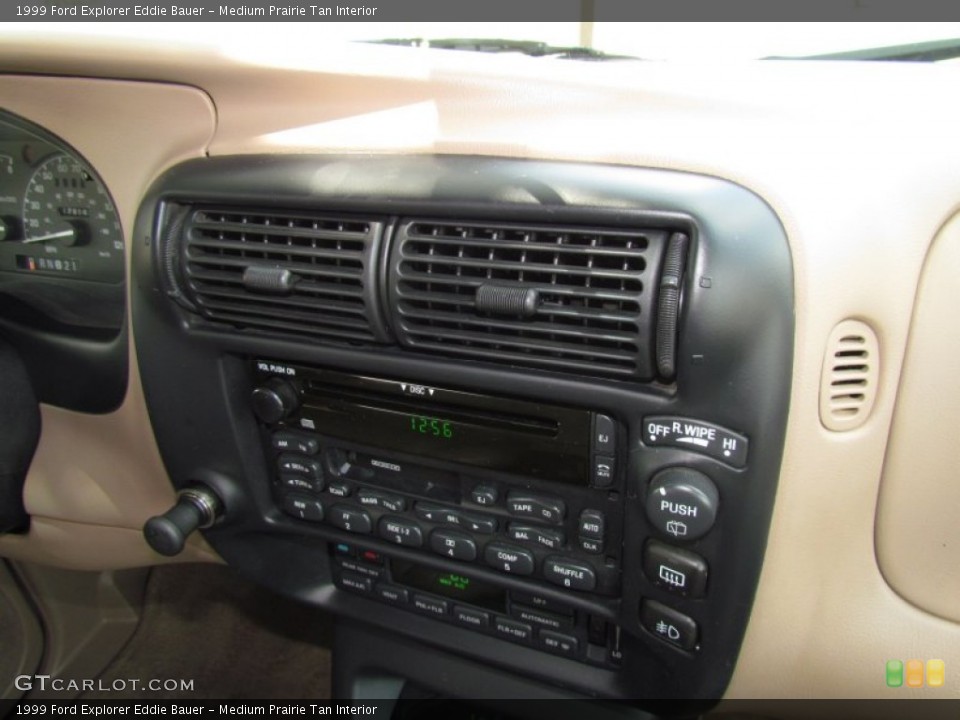 Medium Prairie Tan Interior Controls for the 1999 Ford Explorer Eddie Bauer #50837001