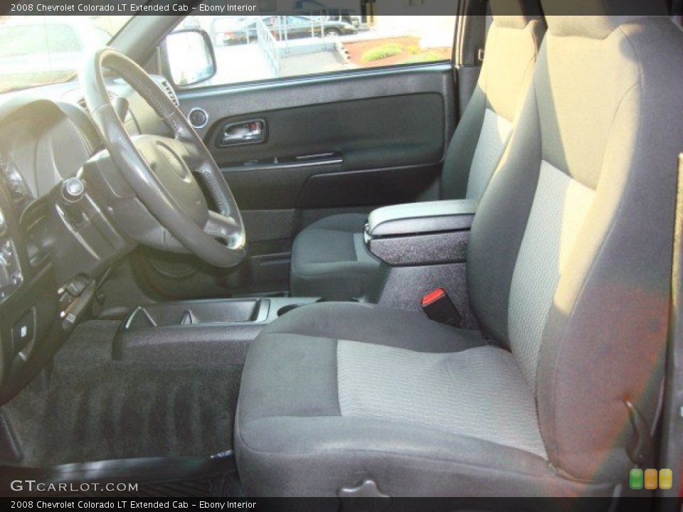 Ebony Interior Photo for the 2008 Chevrolet Colorado LT Extended Cab #50838675