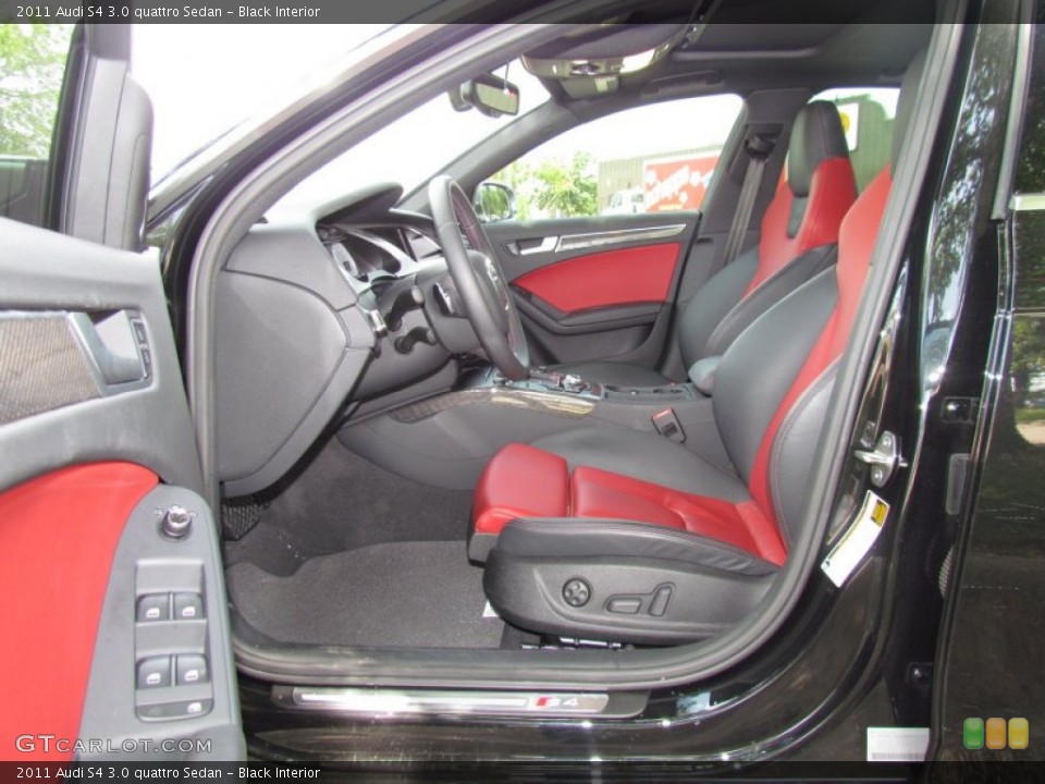 Black Interior Photo for the 2011 Audi S4 3.0 quattro Sedan #50838885