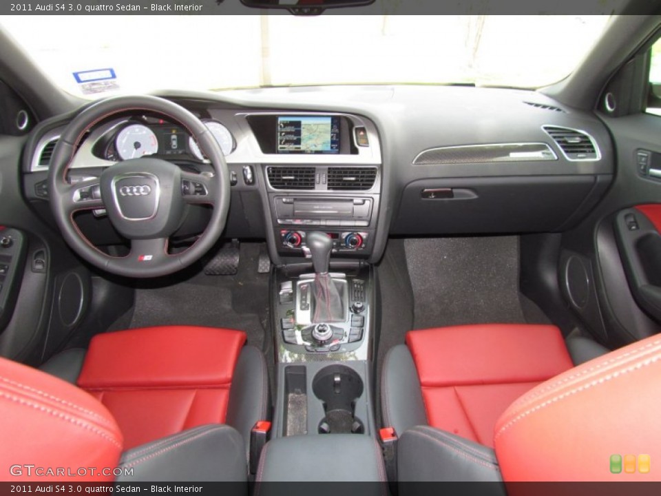 Black Interior Dashboard for the 2011 Audi S4 3.0 quattro Sedan #50838981
