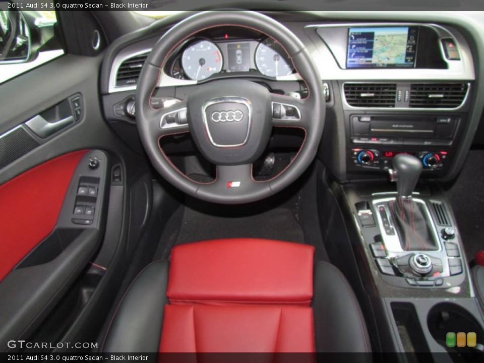 Black Interior Dashboard for the 2011 Audi S4 3.0 quattro Sedan #50838996
