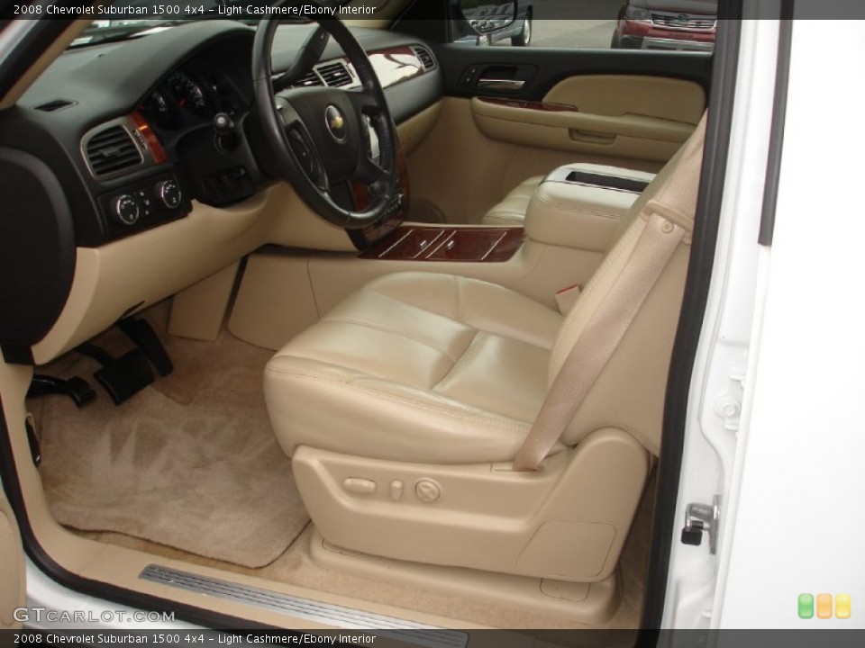 Light Cashmere/Ebony Interior Photo for the 2008 Chevrolet Suburban 1500 4x4 #50839047