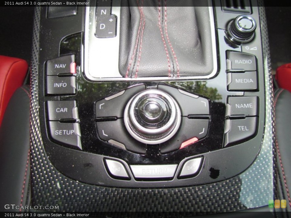 Black Interior Controls for the 2011 Audi S4 3.0 quattro Sedan #50839074