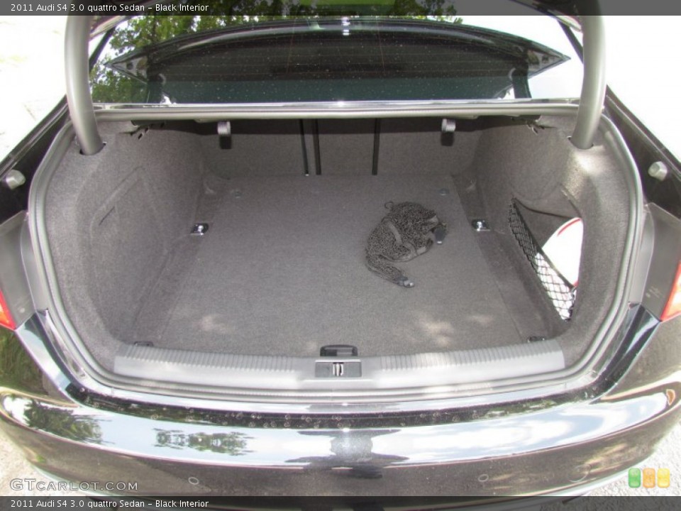 Black Interior Trunk for the 2011 Audi S4 3.0 quattro Sedan #50839143