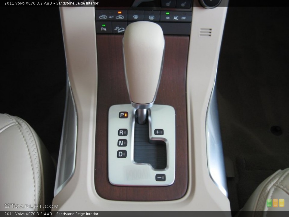 Sandstone Beige Interior Transmission for the 2011 Volvo XC70 3.2 AWD #50840424
