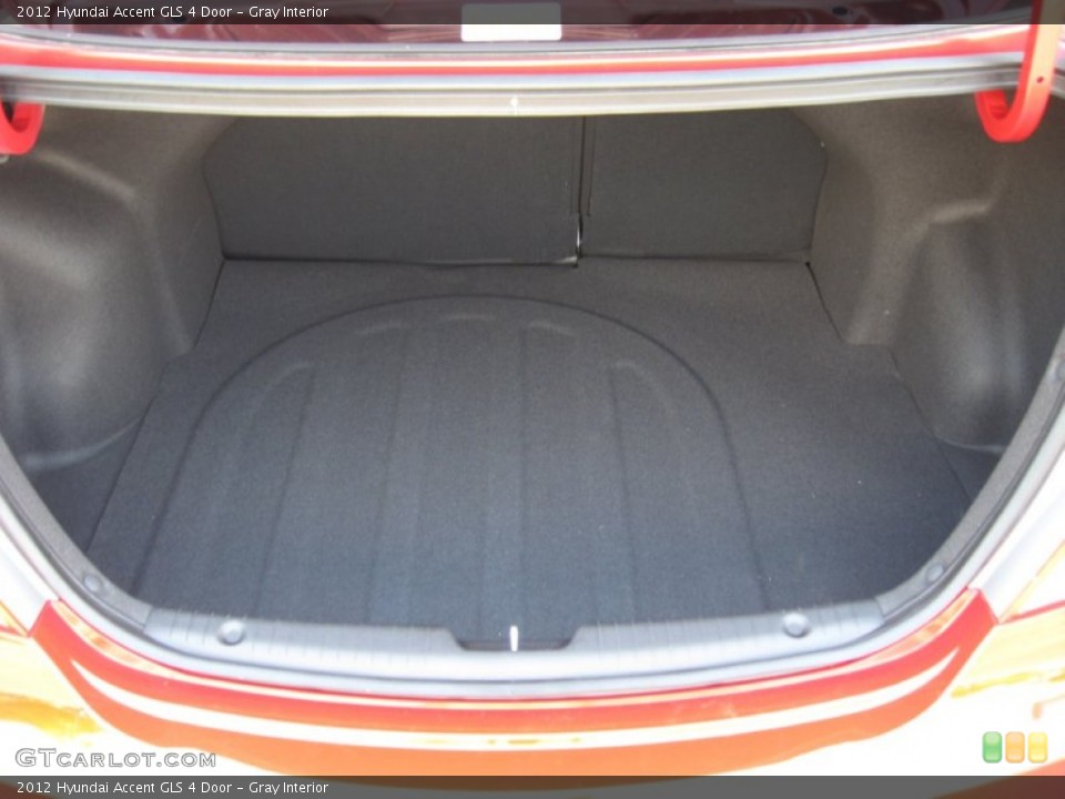 Gray Interior Trunk for the 2012 Hyundai Accent GLS 4 Door #50841423