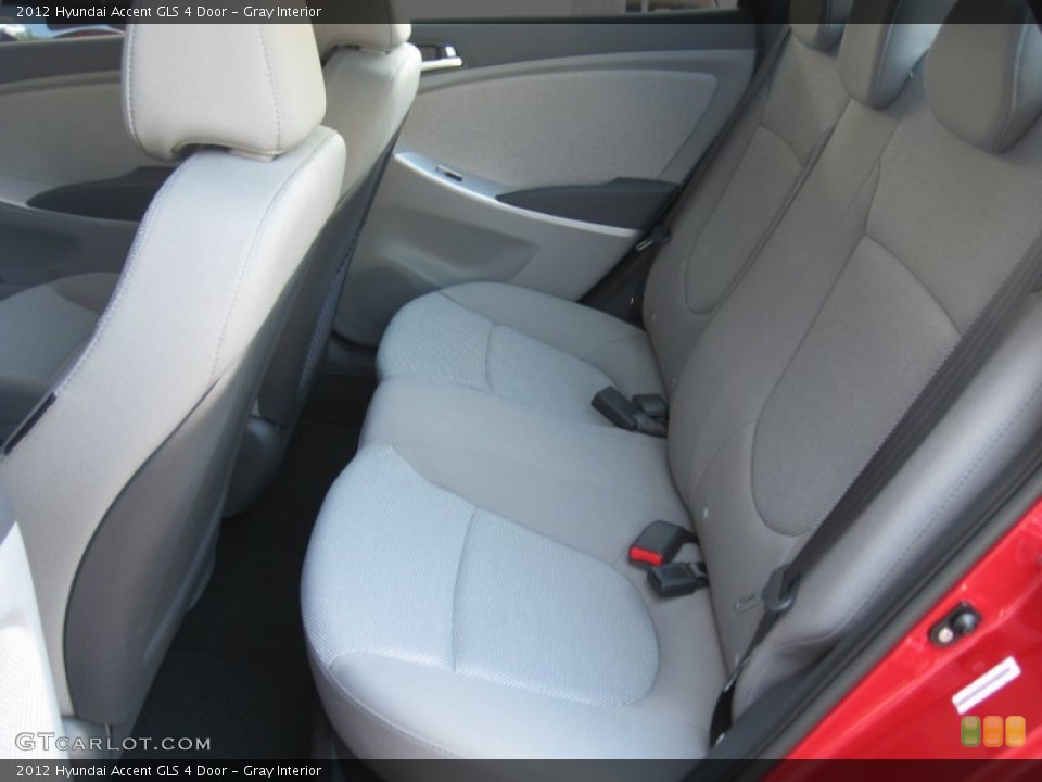 Gray Interior Photo for the 2012 Hyundai Accent GLS 4 Door #50841495