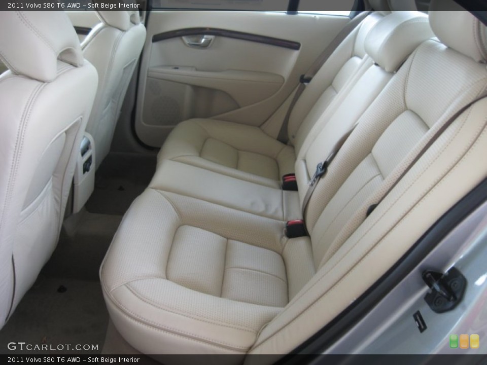 Soft Beige Interior Photo for the 2011 Volvo S80 T6 AWD #50841876