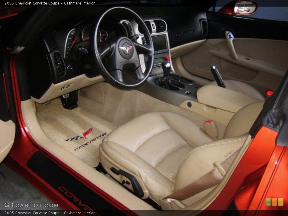 Cashmere Interior Photo for the 2005 Chevrolet Corvette Coupe #50842041