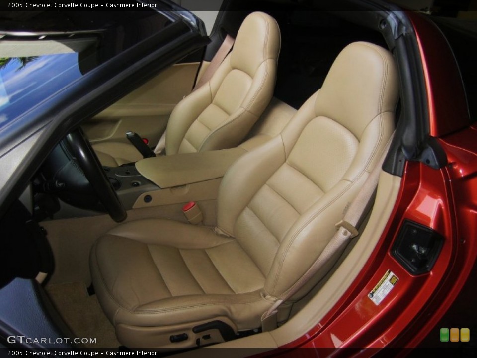 Cashmere Interior Photo for the 2005 Chevrolet Corvette Coupe #50842050