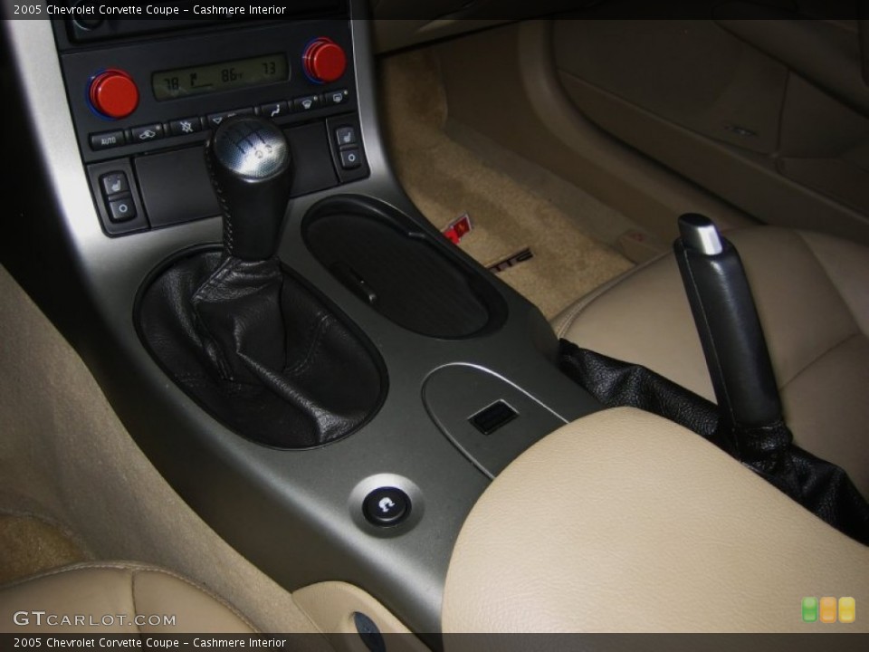 Cashmere Interior Transmission for the 2005 Chevrolet Corvette Coupe #50842260