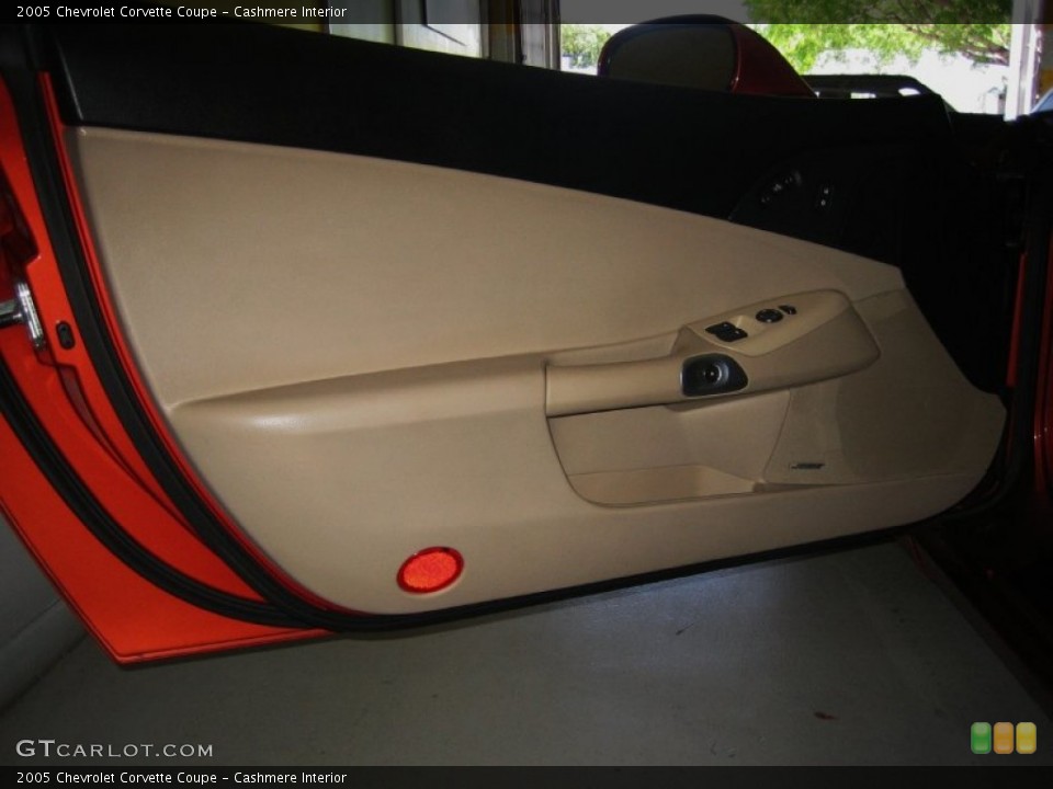 Cashmere Interior Door Panel for the 2005 Chevrolet Corvette Coupe #50842338