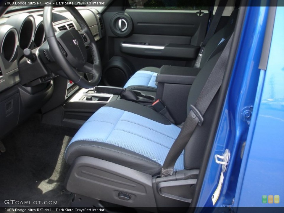 Dark Slate Gray/Red Interior Photo for the 2008 Dodge Nitro R/T 4x4 #50842791