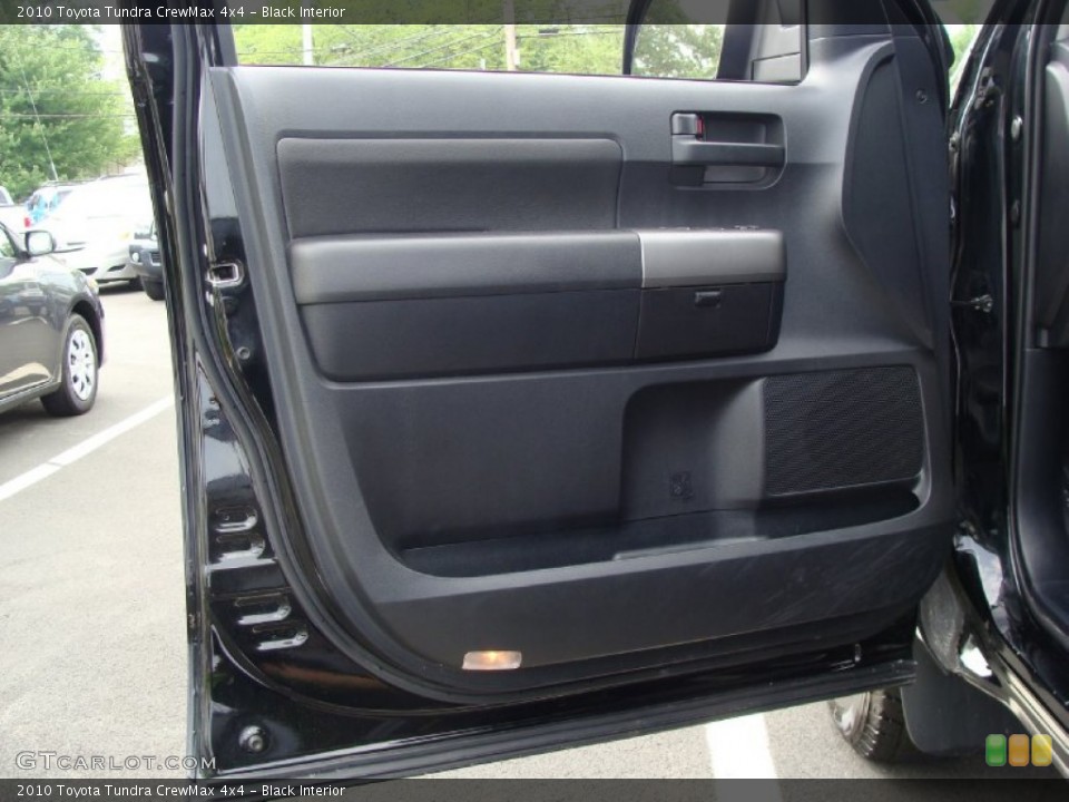 Black Interior Door Panel for the 2010 Toyota Tundra CrewMax 4x4 #50843481