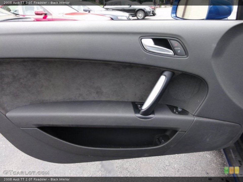 Black Interior Door Panel for the 2008 Audi TT 2.0T Roadster #50843595