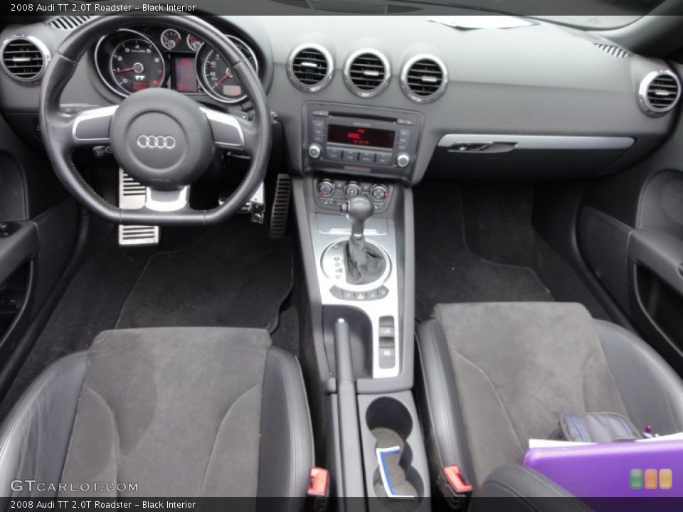 Black Interior Dashboard for the 2008 Audi TT 2.0T Roadster #50843820