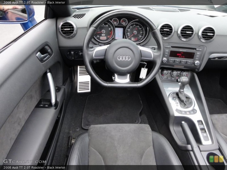 Black Interior Dashboard for the 2008 Audi TT 2.0T Roadster #50843832