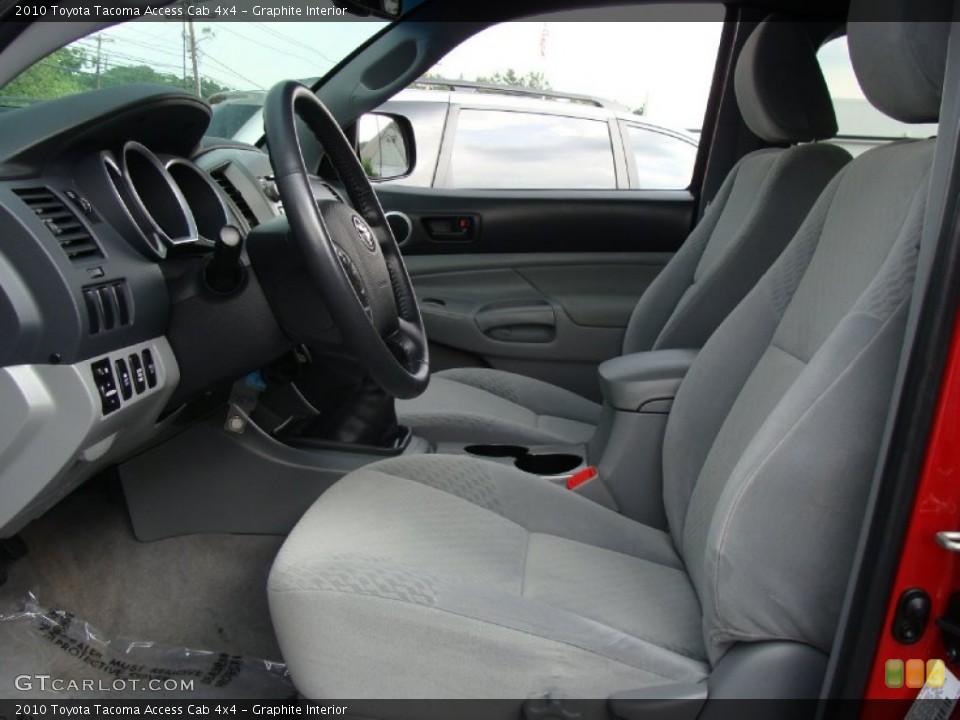 Graphite Interior Photo for the 2010 Toyota Tacoma Access Cab 4x4 #50843955
